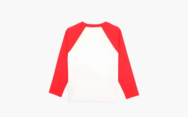 Sporty & Rich Health Club Baseball T-shirt WMNS Red White 