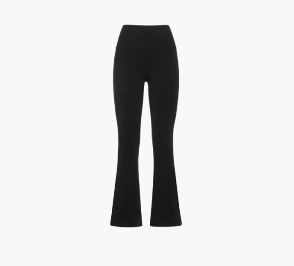 Alo Yoga Airbrush High-Waist 7/8 Bootcut Legging Black 