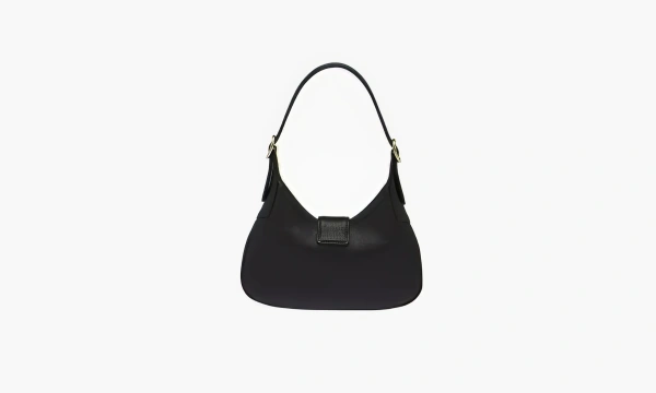 Miu Miu Madras Matelasse Nappa Leather Hobo Bag Black 