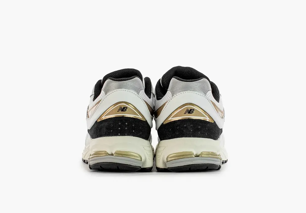 New Balance 2002R White/Black/Gold