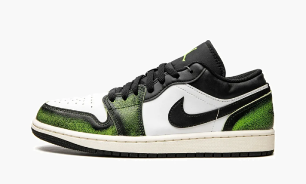 Air Jordan 1 Low SE Wear Away - Electric Green 