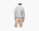Carhartt WIP FW22 Half Zip American Script Sweatshirt - Ash Heather Logo