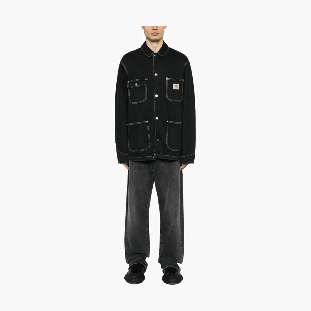 Carhartt WIP Michigan Denim Chore Coat Black