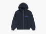 Stussy Built Tough Zip Hoodie Navy 