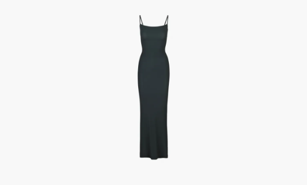 Skims Soft Lounge Long Slip Dress Cypress  Skims Soft Lounge Long Slip Dress Cypress