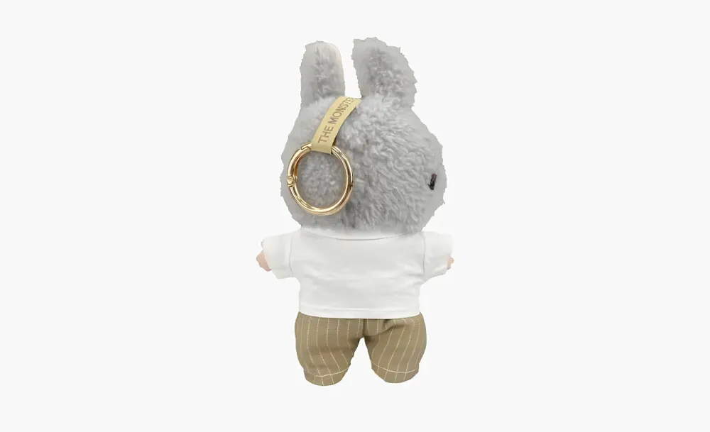 Pop Mart Hang Tag Box London Morning Mist (Sesame Bean)