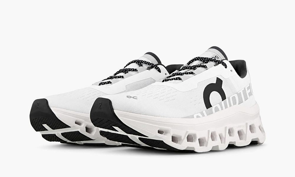 On Cloudmonster WMNS White Black