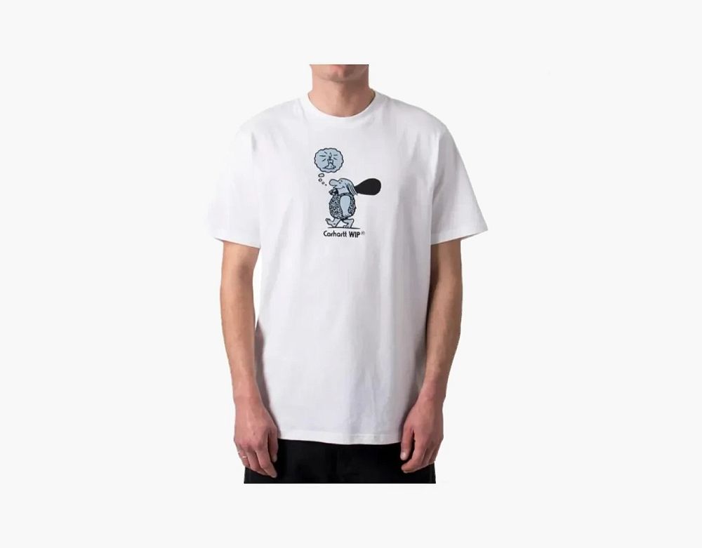 Carhartt WIP Original Thought Graphic T-Shirt White