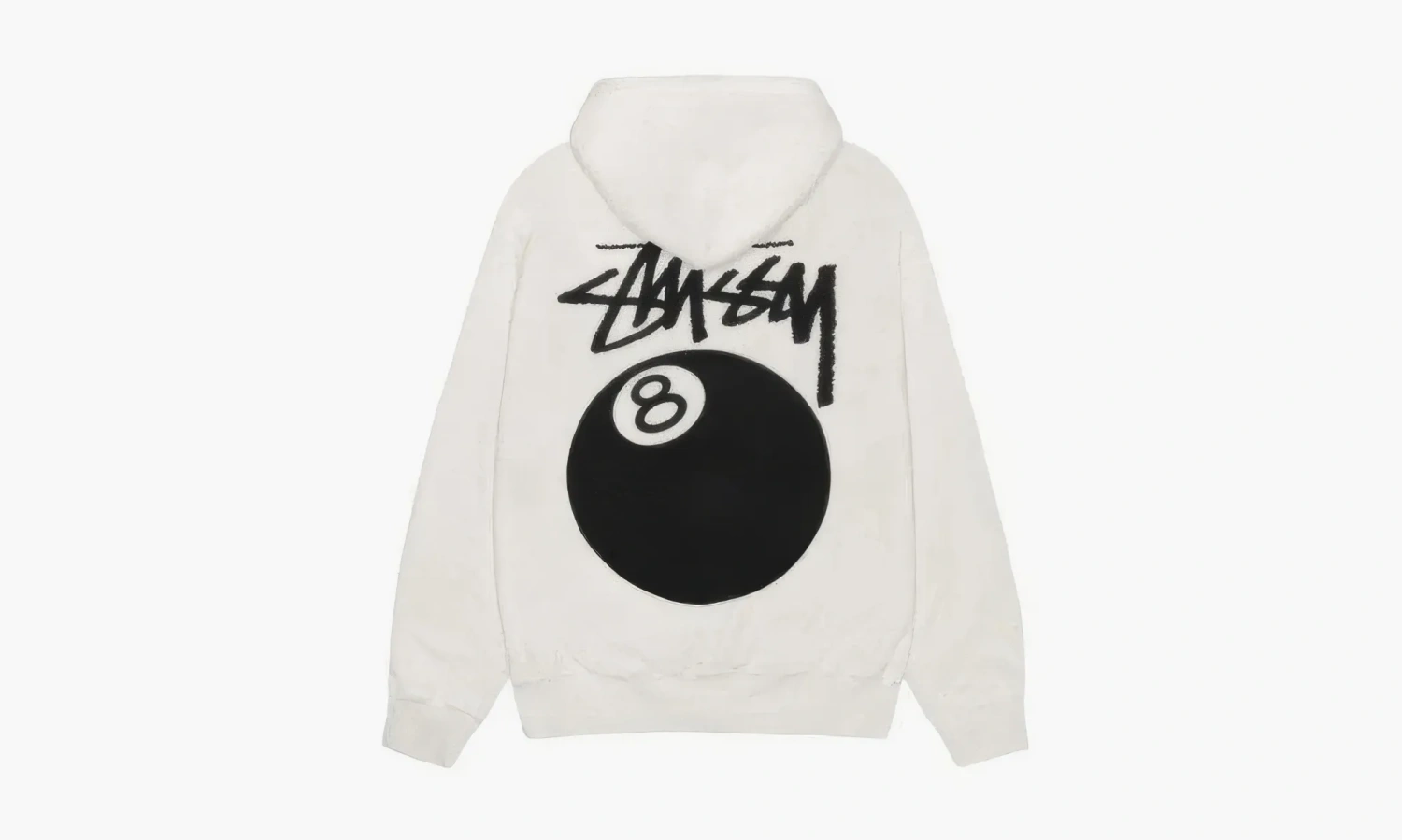 Stussy Ball Hoodie White 