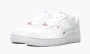 Air Force 1 LO '07 MNS WMNS Mini Swooshes - Summit White / Solar Red 