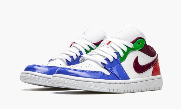 Air Jordan 1 Low SE WMNS White / Multicolor 