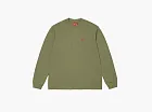 Supreme Small Box L/S Tee Washed Olive