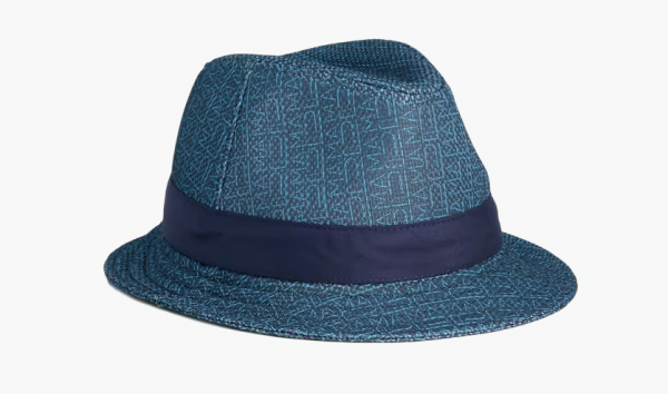 Puma Golf Resort AOP Russell Hat Deep Navy  Puma Golf Resort AOP Russell Hat Deep Navy