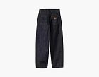 Carhartt WIP Brandon Wide-Leg Jeans Blue Rinsed Denim