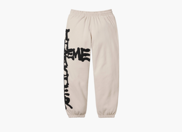 Supreme x Thrasher Sweatpant Stone 