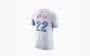 Nike x NBA Miami Heat T Shirt "White" 