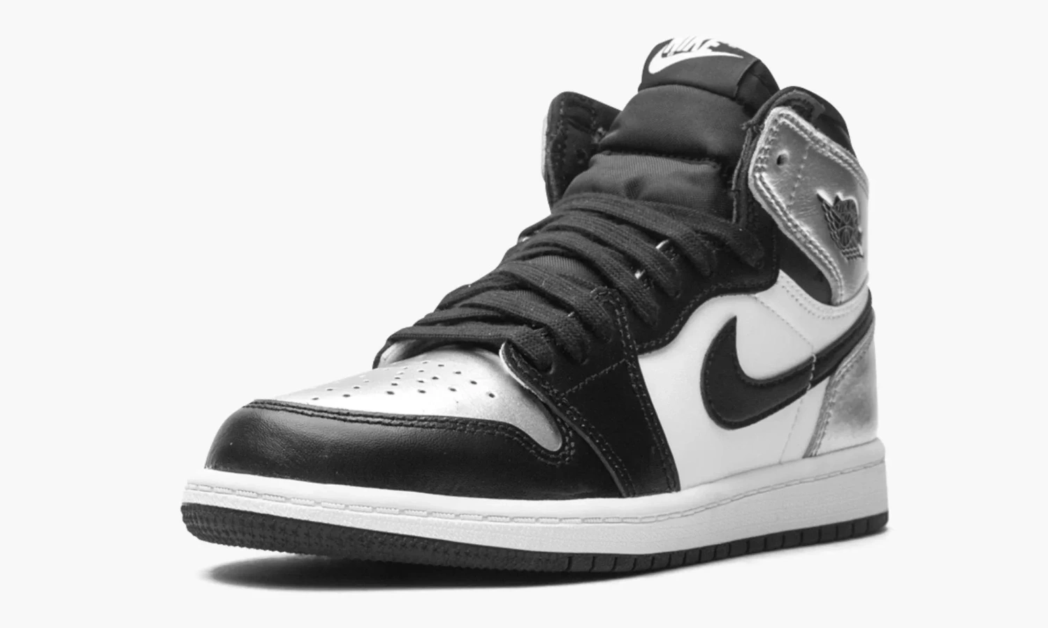 Air Jordan 1 Retro High PS Silver Toe Kids 