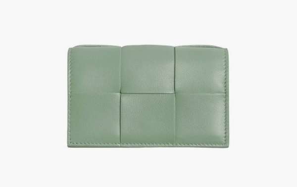 Bottega Veneta Business Card Case Thunder 