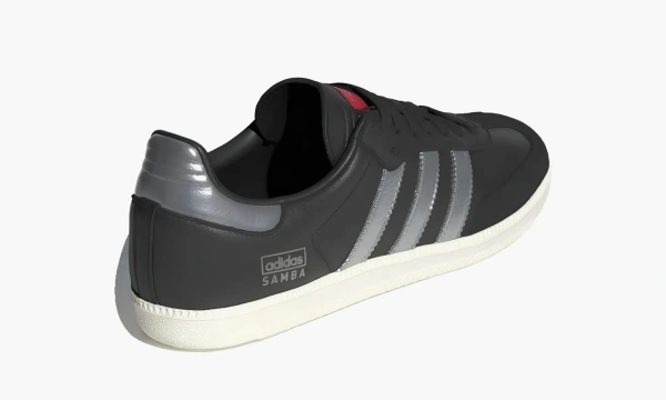Adidas Samba OG Core Black Silver Metallic 
