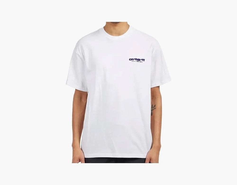Carhartt WIP Script Print T-Shirt White