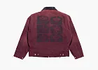 Enfants Riches Déprimés Blanket Lined Work Jacket Vineyard Wine