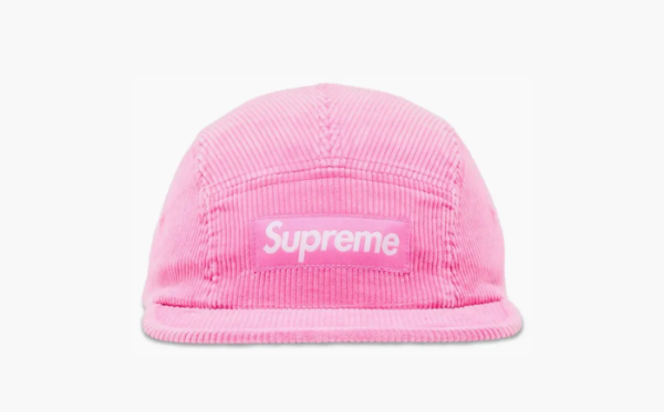 Supreme Corduroy Camp Cap Pink  Supreme Corduroy Camp Cap Pink