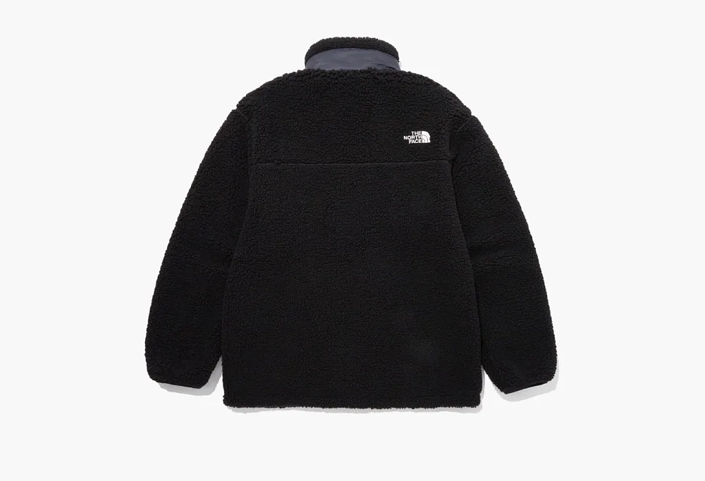 The North Face Reversible Fleece Jacket Black