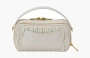 Miu Miu Matelassé Nappa Leather Shoulder Bag "White" 