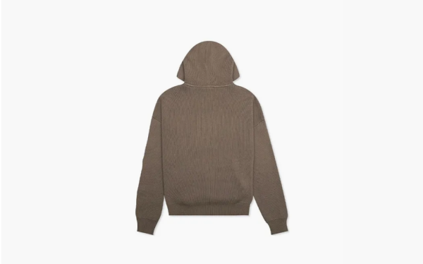 Fear of God Essentials FW20 Knit Hoodie Taupe  Fear of God Essentials FW20 Knit Hoodie Taupe