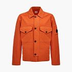 C.P. Company Chest Flap Pocket Shirt Jacket Orange
