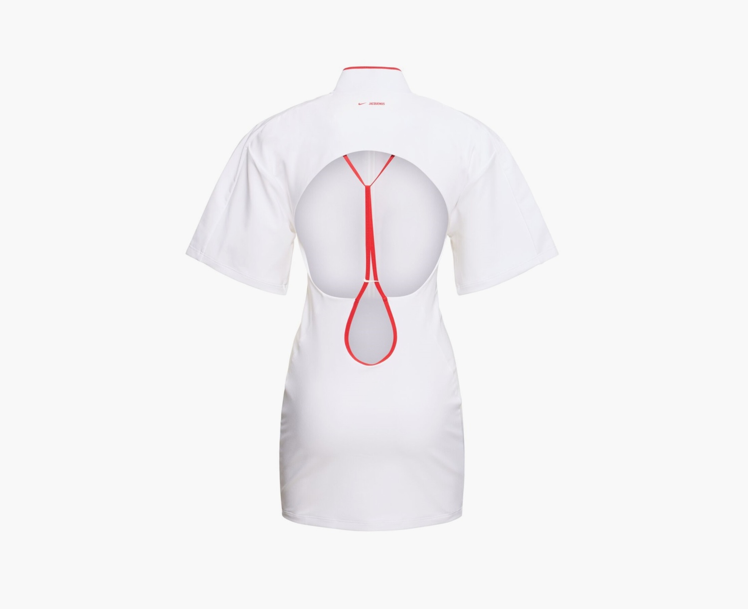 Nike x Jacquemus Short-Sleeved T-Shirt Dress "White" 