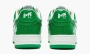 A Bathing Ape BAPE Sta Patent Leather Green White 