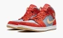 Air Jordan 1 Mid Denim Red 