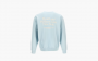 Sporty & Rich Hwcny Crewneck FW24 Sweatshirt "Light Blue" 