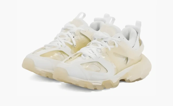 Balenciaga Track Clear Sole Low-Top Sports Shoes WMNS White 