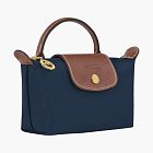 Longchamp Le Pliage Original Pouch With Handle Navy