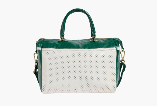 Adidas Originals Bowling Bag Off White / Collegiate Green 