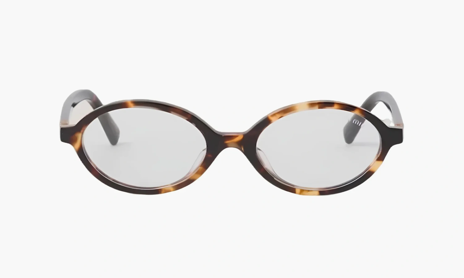 Miu Miu Glasses Leopard 