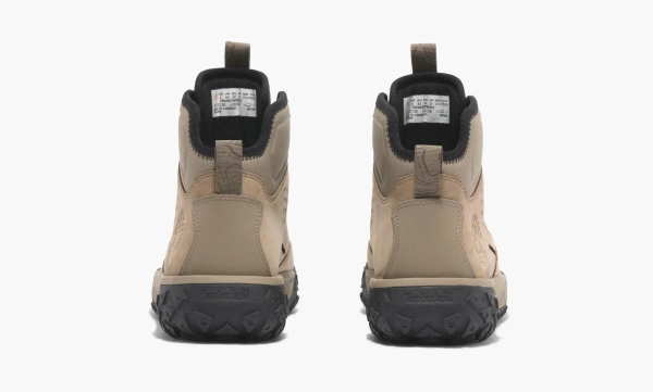 Timberland Greenstride Motion 6 Mid Hiking Boot Beige Nubuck 