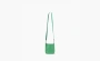 HERMES Evelyne Leather Crossbody Bag Green 