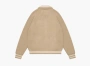 UNDEFEATED Knit Varsity Jacket Beige 