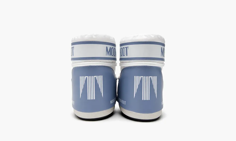 Moon Boot Icon Low Nylon White Light Blue