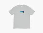 Supreme x Emilio Pucci Box Logo Tee Heather Grey/Blue