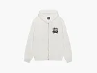 Stussy Ball Hoodie White