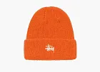 Stussy Basic Cuff Beanie Orange
