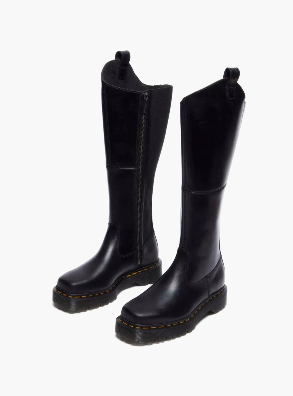 Dr. Martens Amaayah Knee High Leather Boots WMNS Black 