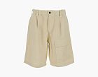 C.P. Company Lino Bermuda Cargo Shorts Sand Beige