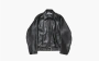 Acne Studios Leather Biker Jacket Black 