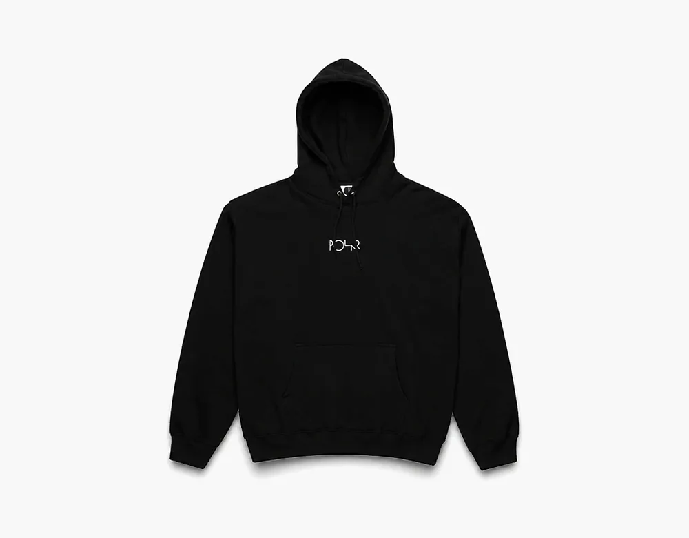 Polar Skate CO Stroke Logo Hoodie “Black”