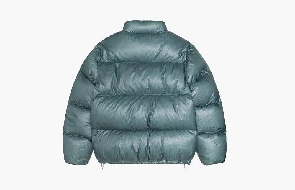 Stussy Down Puffer Parachute Ripstop Powder Blue